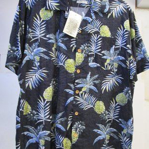 RSS Surf 100% Cotton Hawaiian Pocketed Shirt